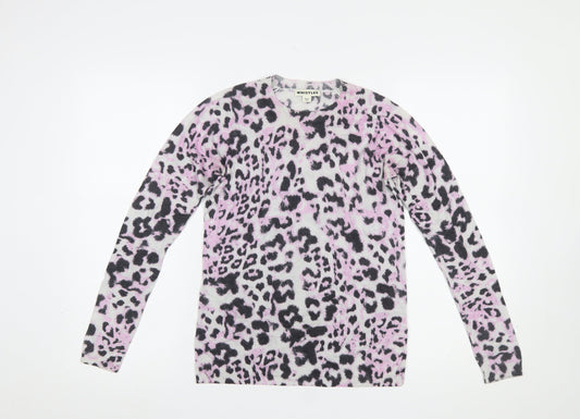 Womens UK Size 8 Whistles Multicoloured Pullover Jumper