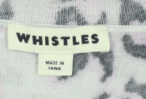 Womens UK Size 8 Whistles Multicoloured Pullover Jumper