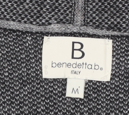 Womens UK Size M benedetta.b Grey Cardigan Jumper