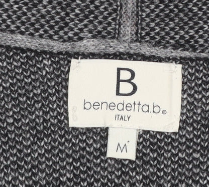 Womens UK Size M benedetta.b Grey Cardigan Jumper