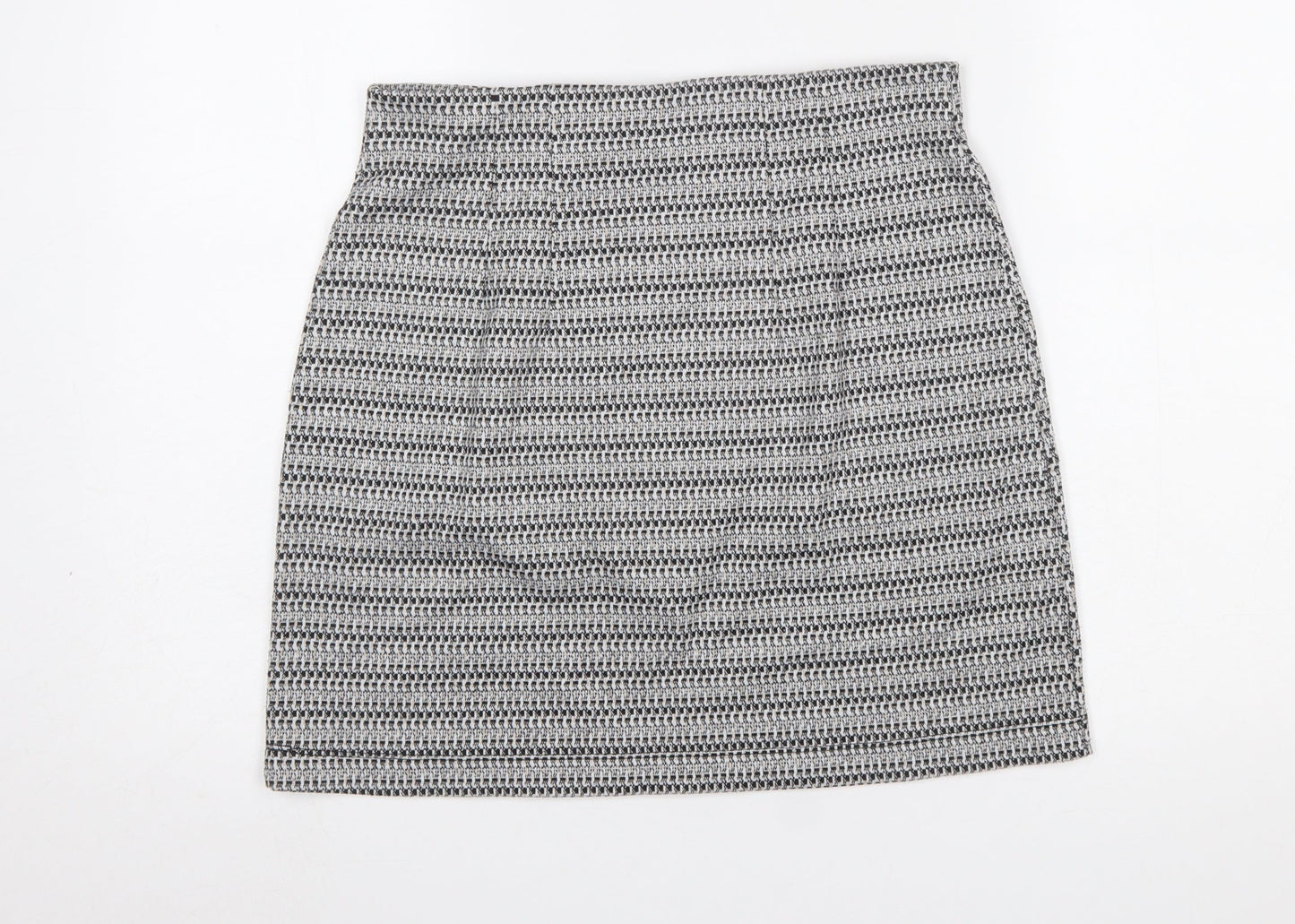 Womens UK Size 12 F&F Straight & Pencil Tweed Skirt