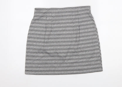 Womens UK Size 12 F&F Straight & Pencil Tweed Skirt