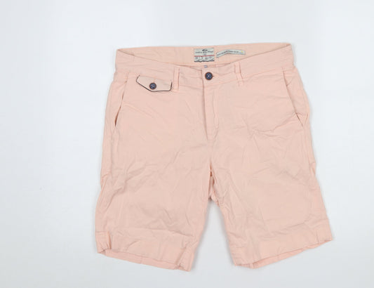 Mens UK Size L Dario Beltran Regular Fit Chino Shorts
