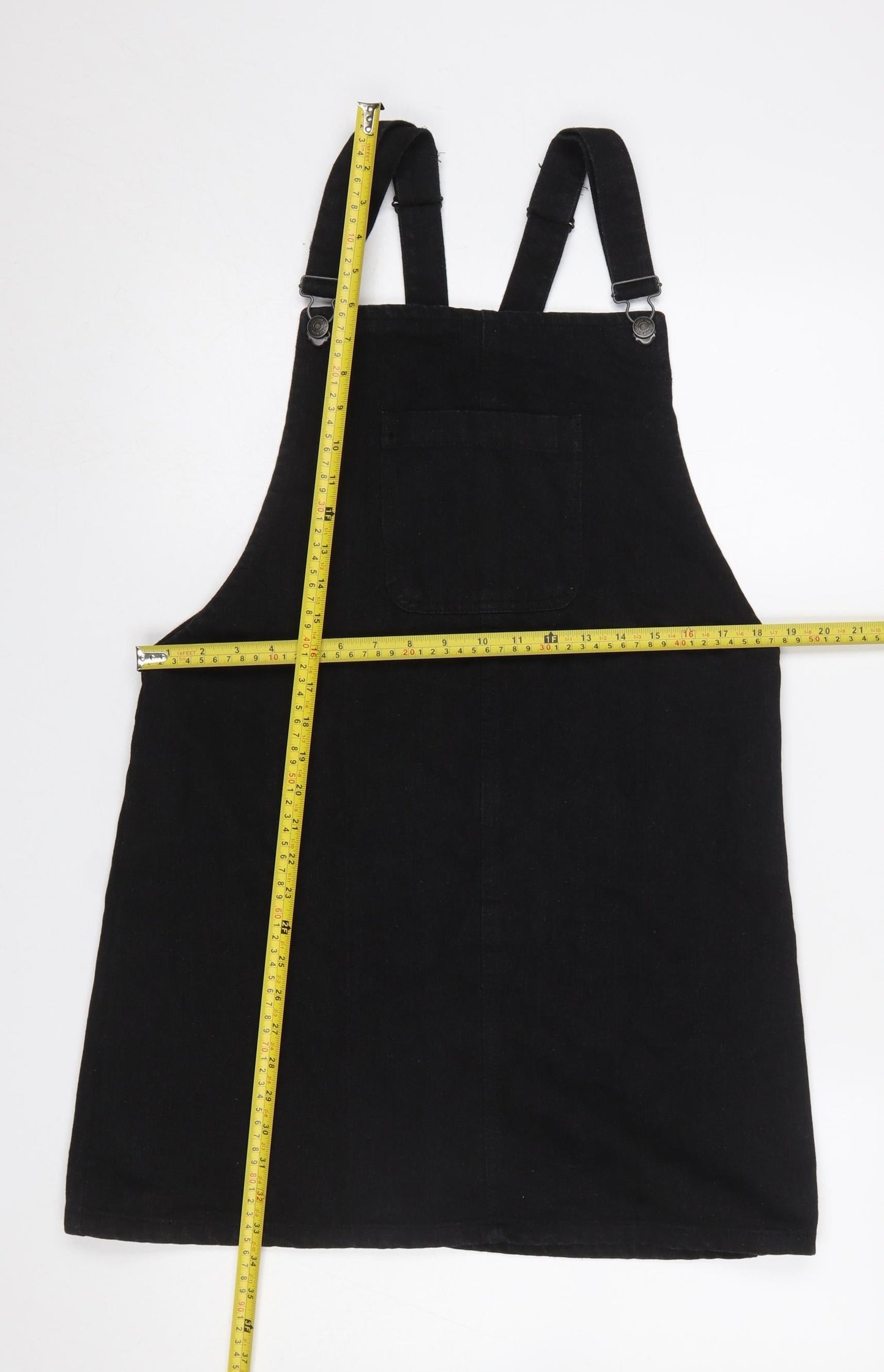 Womens UK Size 12 Denim Co Pinafore/Dungaree Dress