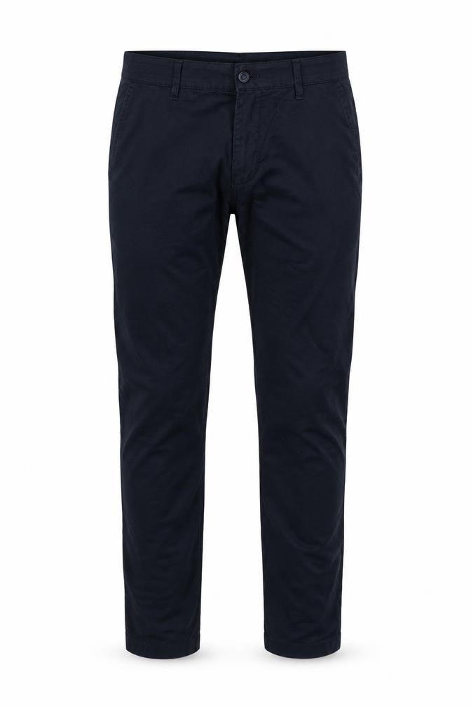 Mens UK Size 32/32 Club of Comfort Regular Fit Chino Blue Trousers