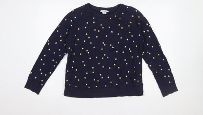 Womens UK Size S Boden Blue Pullover Sweatshirt