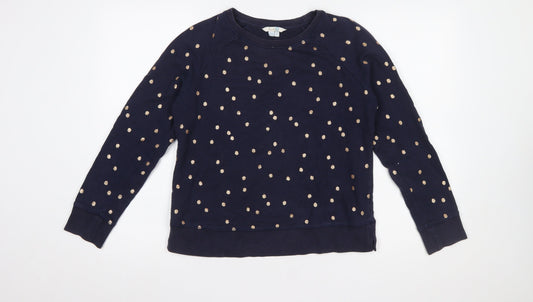 Womens UK Size S Boden Blue Pullover Sweatshirt