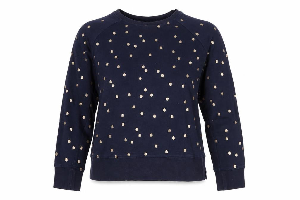 Womens UK Size S Boden Blue Pullover Sweatshirt