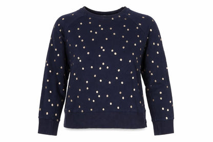 Womens UK Size S Boden Blue Pullover Sweatshirt