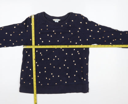 Womens UK Size S Boden Blue Pullover Sweatshirt