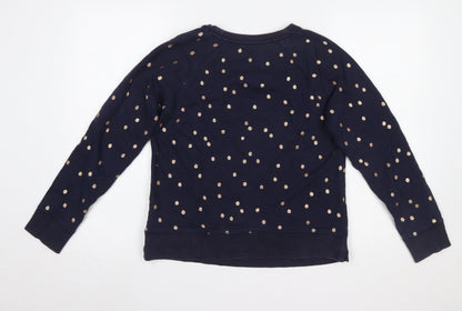 Womens UK Size S Boden Blue Pullover Sweatshirt