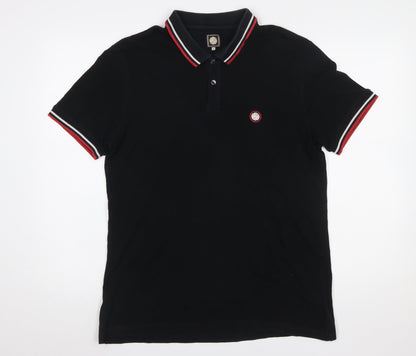 Mens UK Size L Peter Werth 100% Cotton Polo Shirt