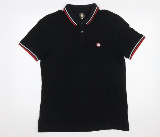 Mens UK Size L Peter Werth 100% Cotton Polo Shirt