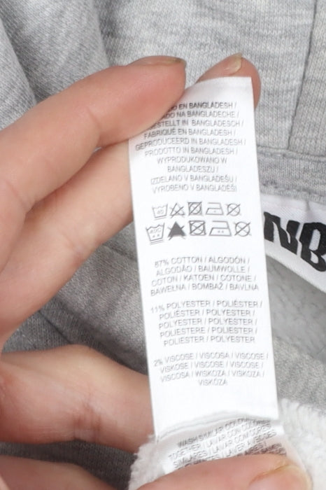 Mens UK Size M Primark Grey Pullover Hoodie