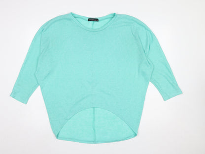 Womens UK Size M Zanzea Green Basic T-Shirt