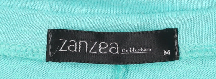 Womens UK Size M Zanzea Green Basic T-Shirt
