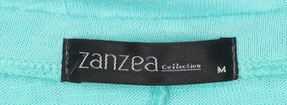 Womens UK Size M Zanzea Green Basic T-Shirt