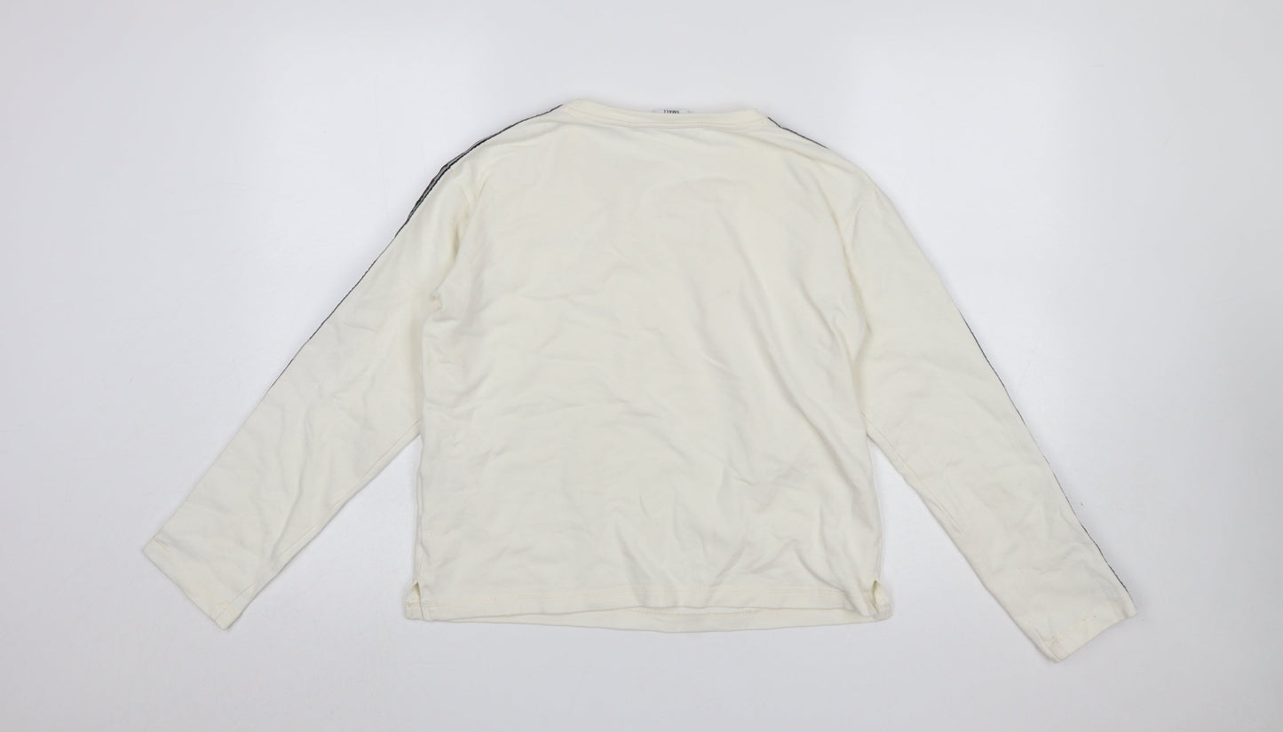 Womens UK Size S Champion Ivory Basic T-Shirt