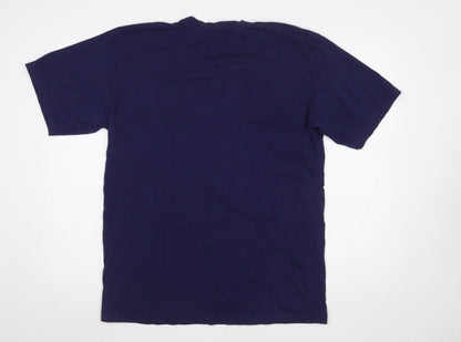 Mens UK Size L Cottonfield Blue  T-Shirt