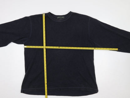 Mens UK Size L Banana Republic Blue Pullover Sweatshirt