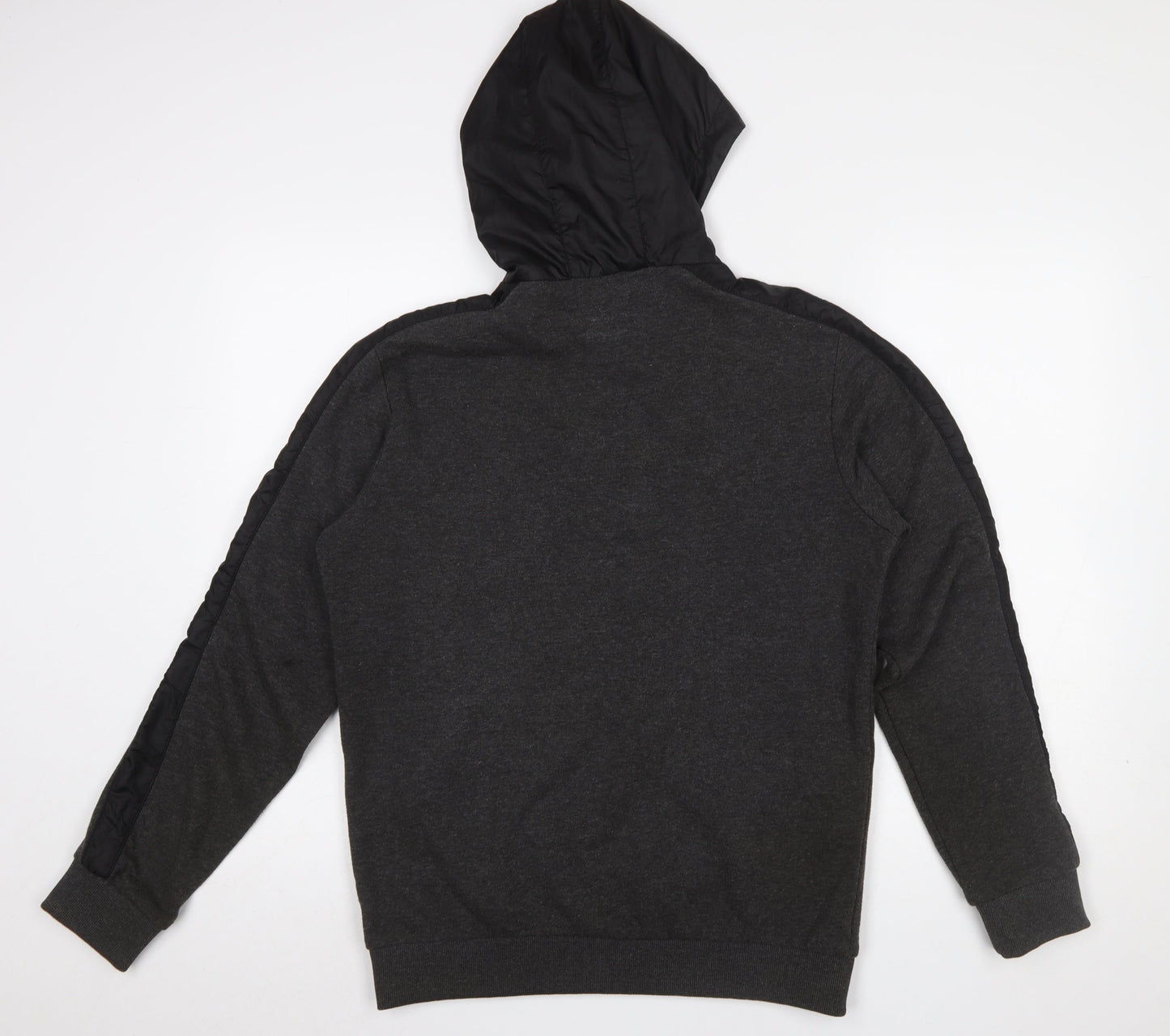 Mens UK Size M PUMA Grey 1/2 Zip Hoodie