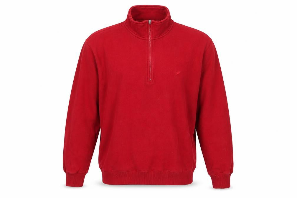 Mens UK Size M FILA Red Pullover Sweatshirt