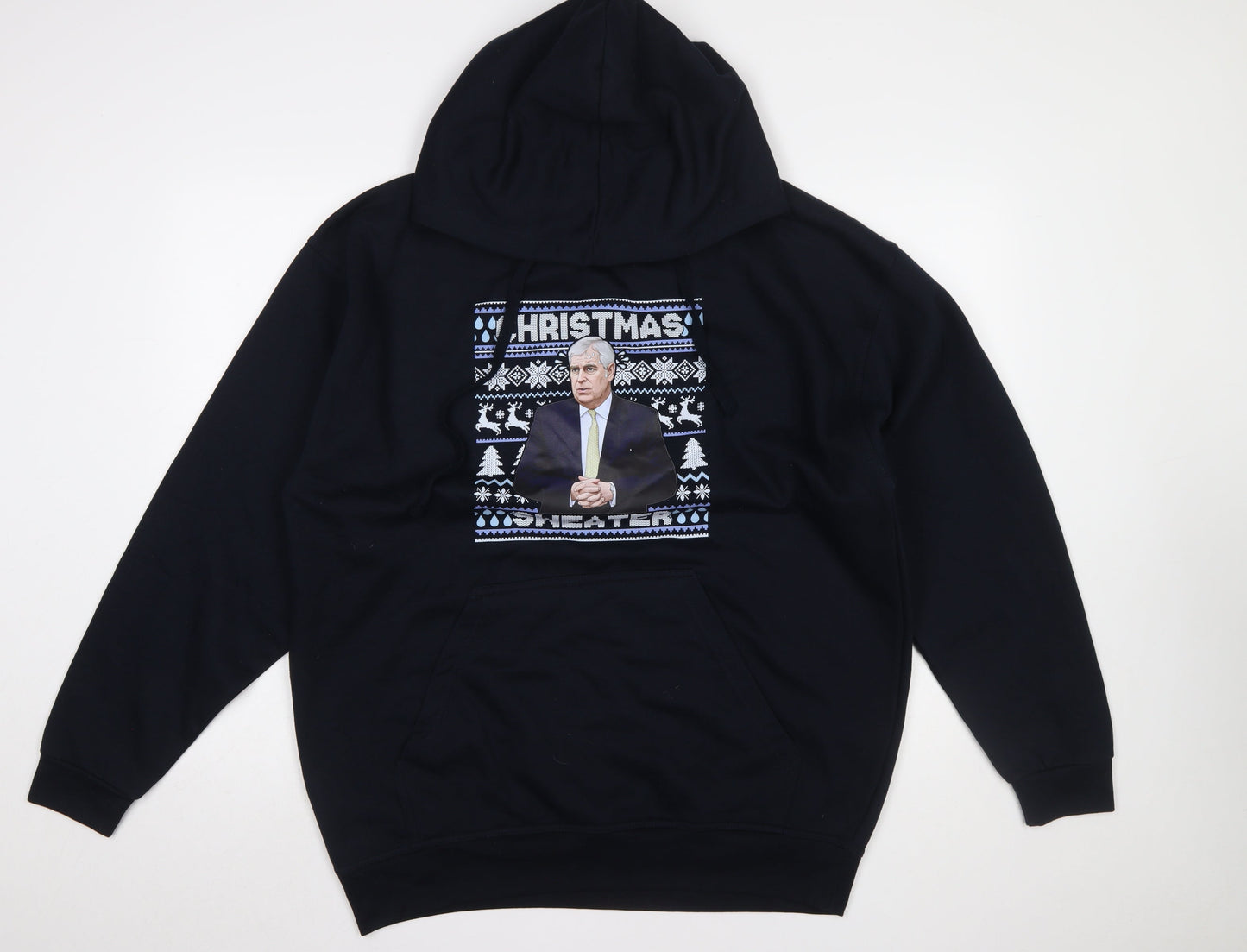 Mens UK Size XL UCC Black Pullover Hoodie