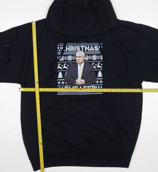Mens UK Size XL UCC Black Pullover Hoodie