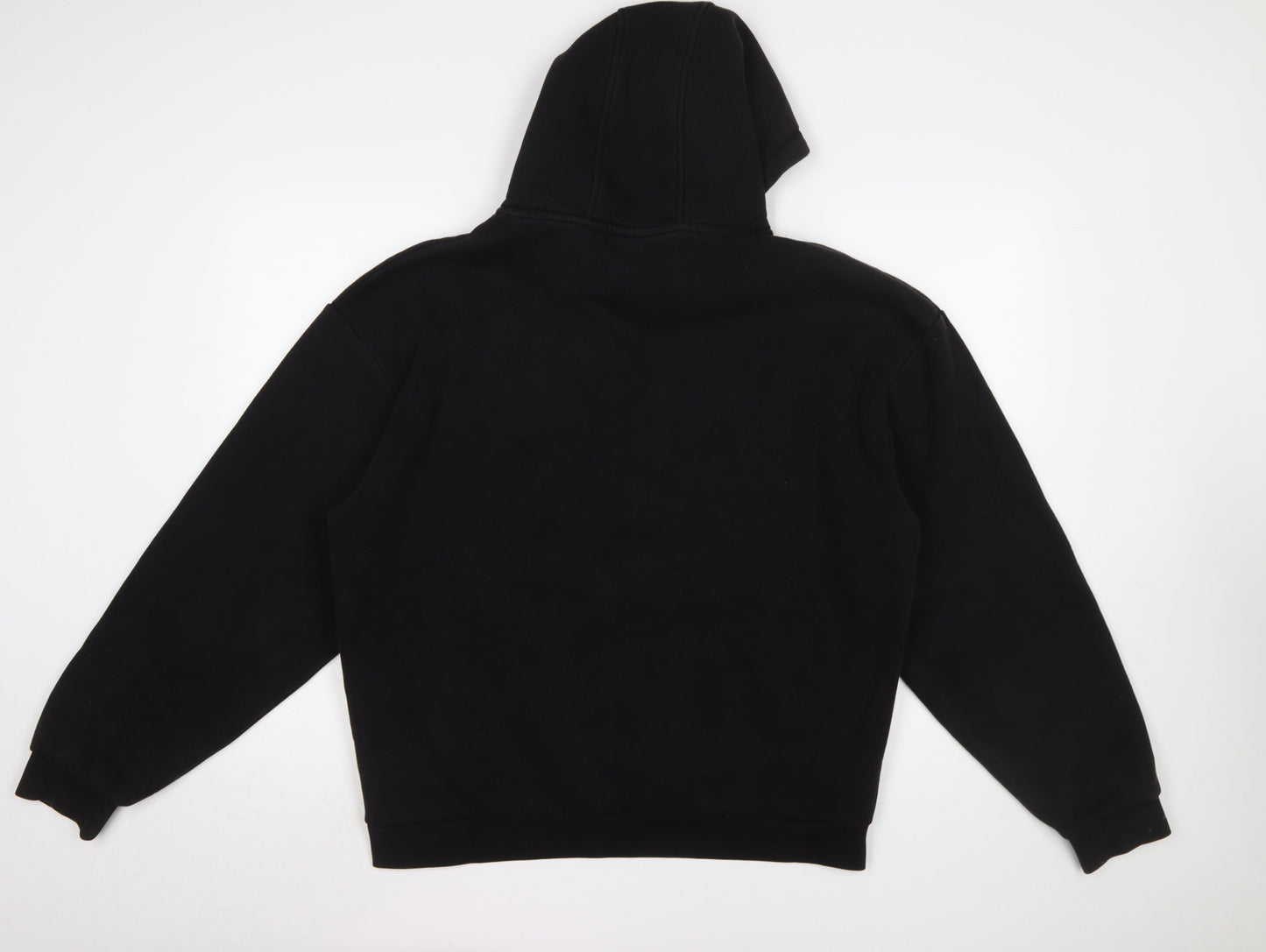 Mens UK Size S Supply & Demand Black Pullover Hoodie