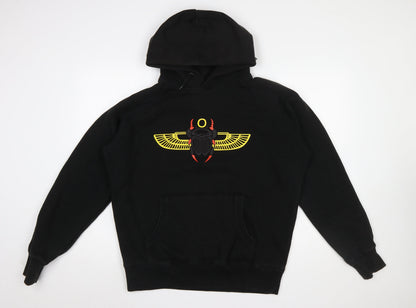 Mens UK Size L Melanin Floe's Black Pullover Hoodie