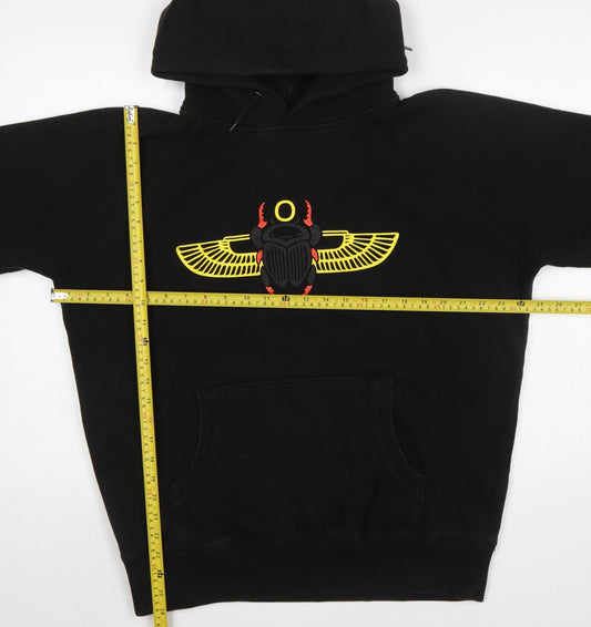 Mens UK Size L Melanin Floe's Black Pullover Hoodie