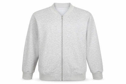 Mens UK Size 2XL H&M Grey Full Zip Sweatshirt