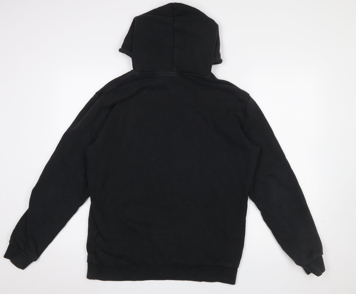 Mens UK Size M adidas Black Pullover Hoodie