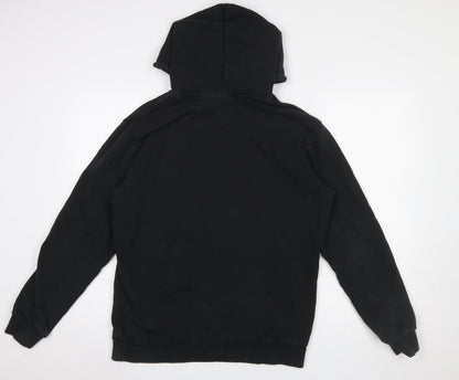 Mens UK Size M adidas Black Pullover Hoodie