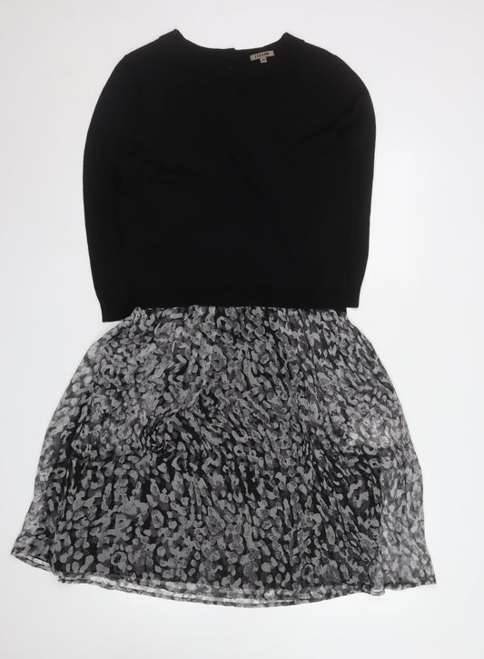 Womens UK Size M Jigsaw Fit & Flare Dress