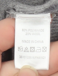 Womens UK Size S Oasis Grey Basic Blouse
