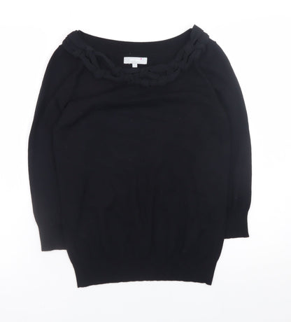 Womens UK Size 12 Marks and Spencer Black Pullover Jumper