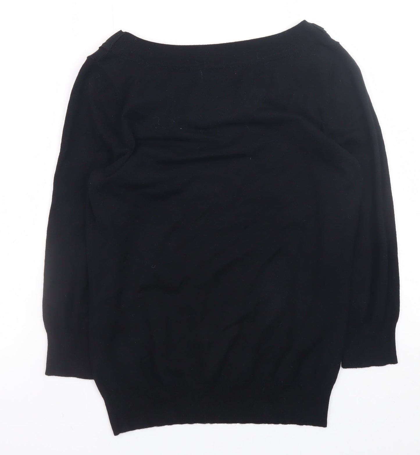Womens UK Size 12 Marks and Spencer Black Pullover Jumper