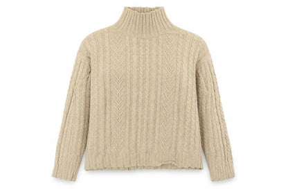 Womens UK Size M Marks and Spencer Beige Pullover Jumper