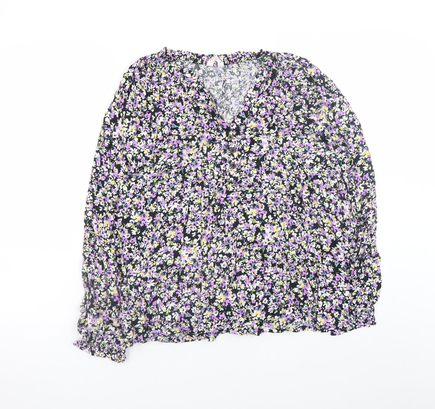 Womens UK Size 16 John Lewis & Partners Multicoloured Tunic Blouse