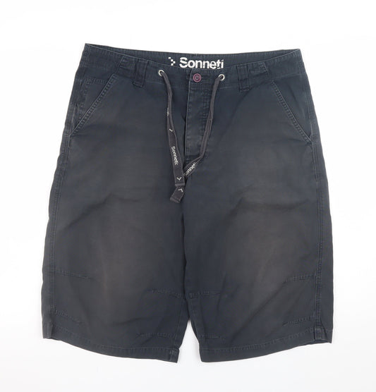 Mens UK Size L Sonneti Regular Fit Cargo Shorts