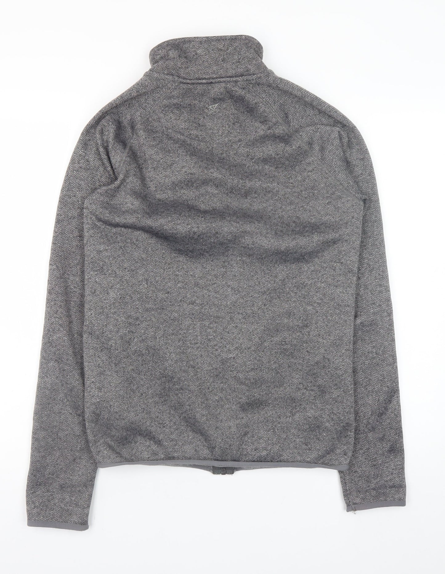 Mens UK Size S Workout Grey Basic Jacket