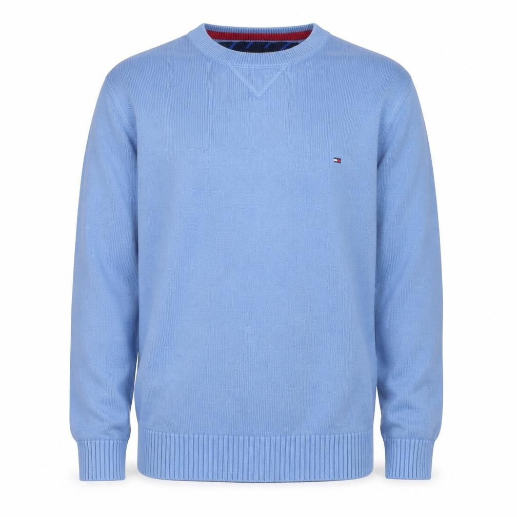 Mens UK Size XL Tommy Hilfiger Blue Pullover Jumper
