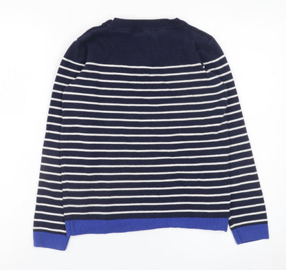 Boys UK Size 12-13 Years Jasper Conran Blue Pullover Jumper