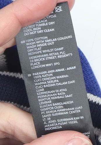 Boys UK Size 12-13 Years Jasper Conran Blue Pullover Jumper