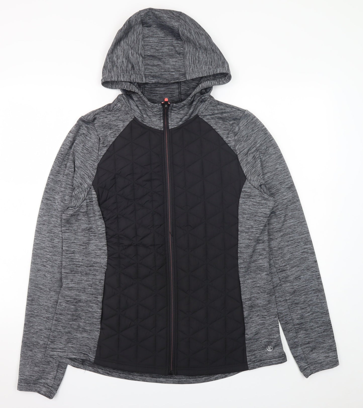 Womens UK Size L Dunnes Stores Black Puffer Jacket