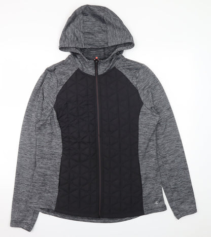 Womens UK Size L Dunnes Stores Black Puffer Jacket