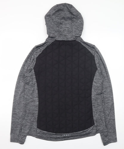 Womens UK Size L Dunnes Stores Black Puffer Jacket