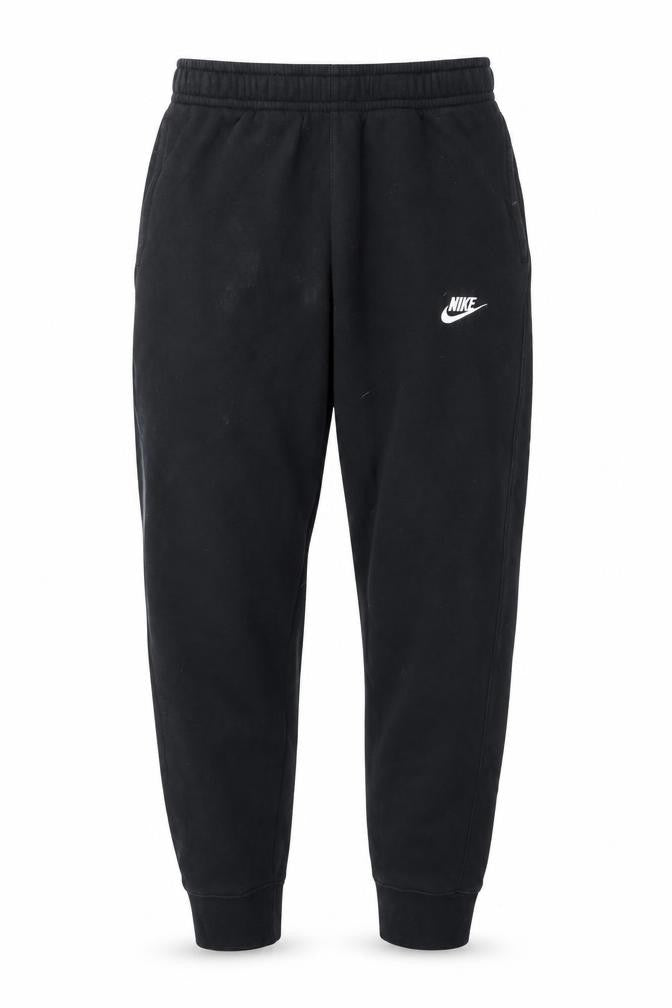 Mens UK Size M Nike Regular Fit Jogger Black Trousers