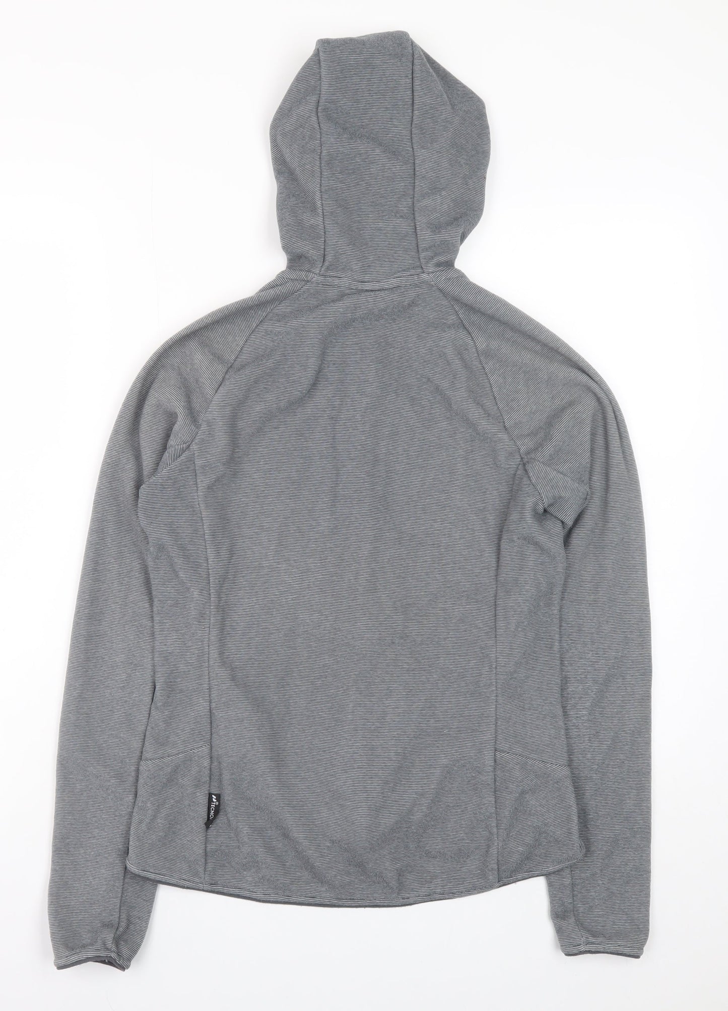 Unisex Adults UK Size S Jack Wolfskin Grey Full Zip Hoodie